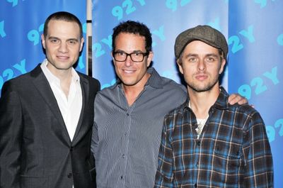 Jordan Roth, Michael Mayer and Billie Joe Armstrong Photo
